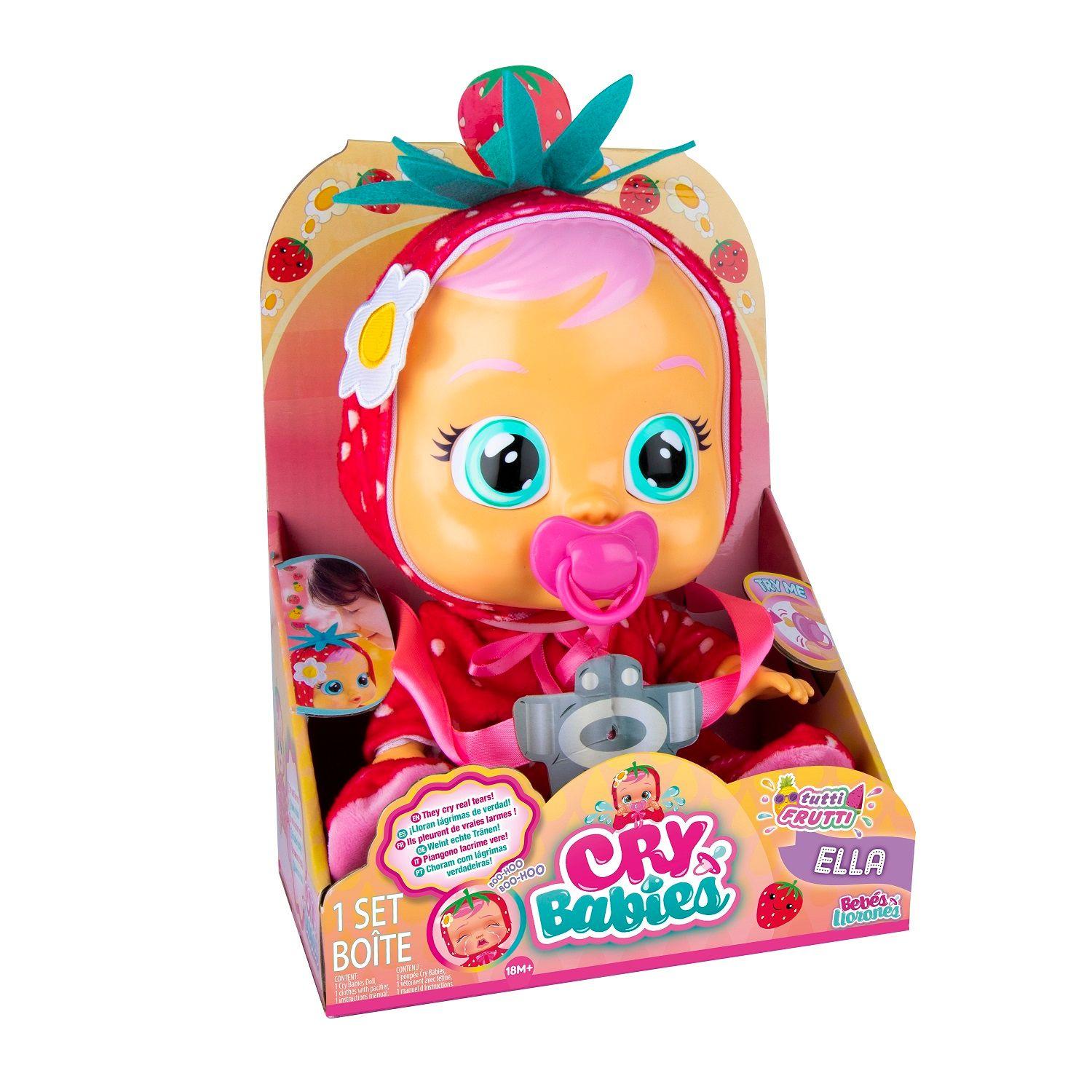 Muñeca Bebes Llorones Frutas Ella-0