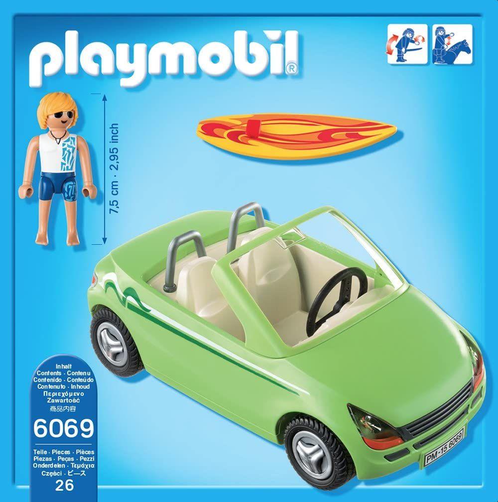 Playmobil Convertible con un Surfista 6069-2