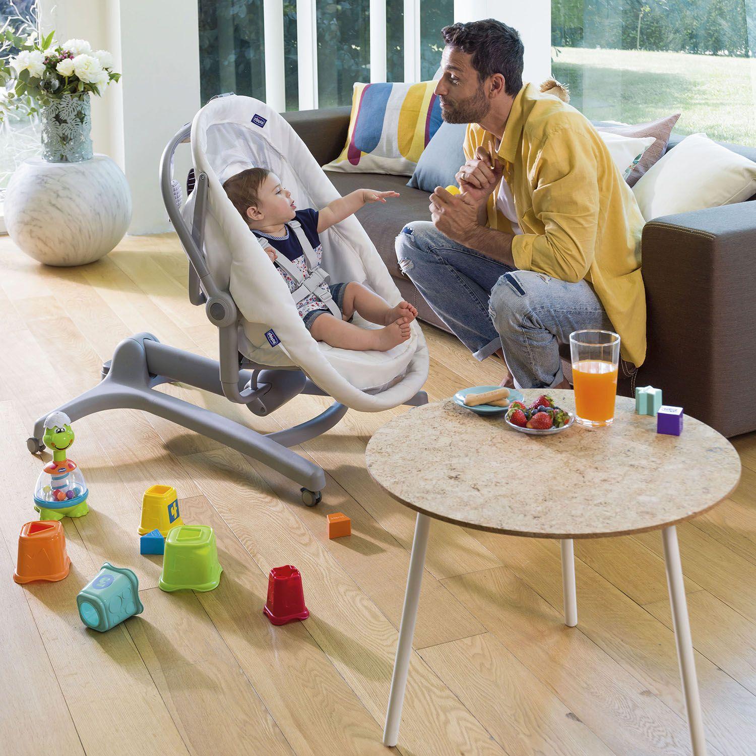 Moises con pedestal Baby Hug 4 en 1 Dark Grey-6