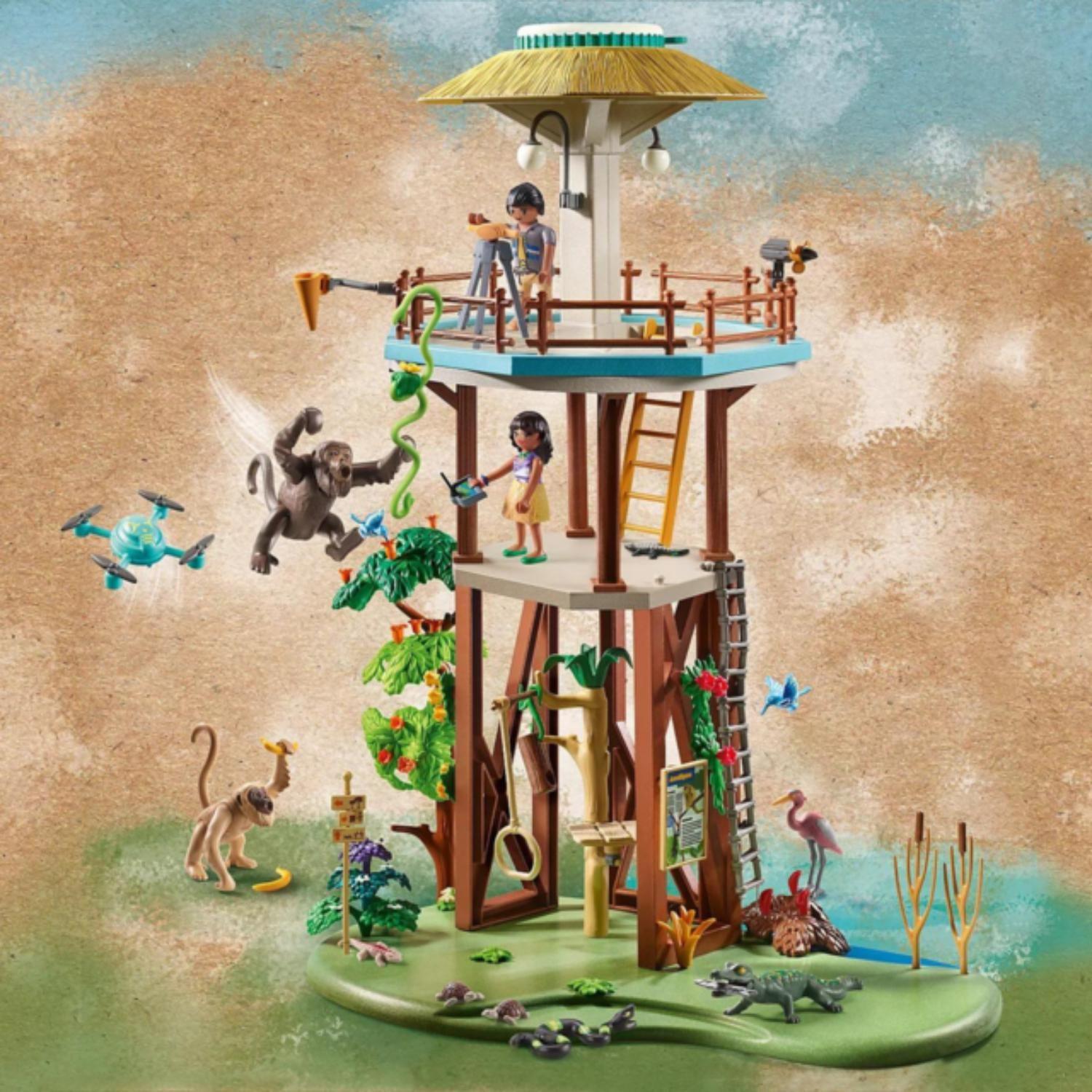 Playmobil Wiltopia - Torre de Investigación - 71008-4