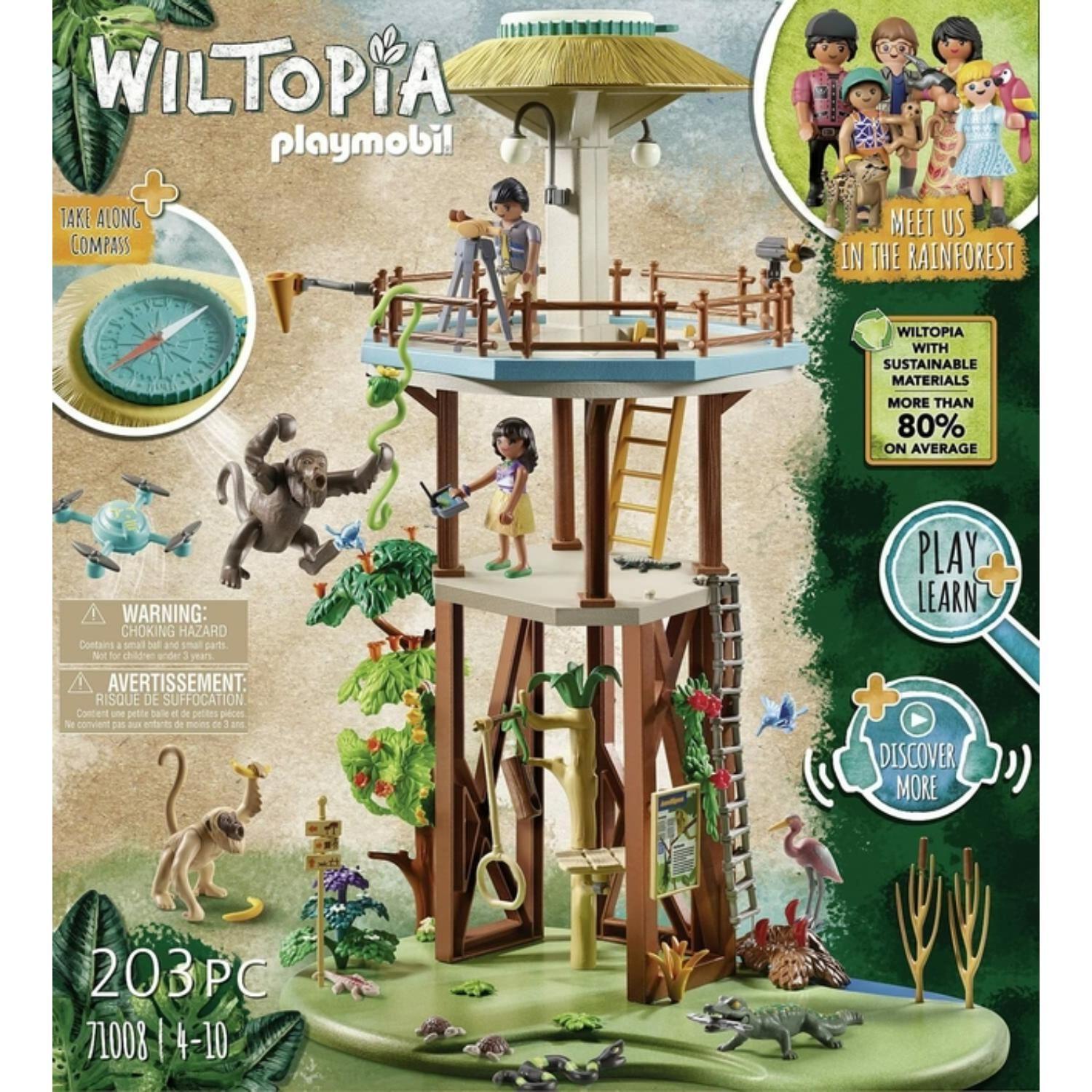 Playmobil Wiltopia - Torre de Investigación - 71008-8