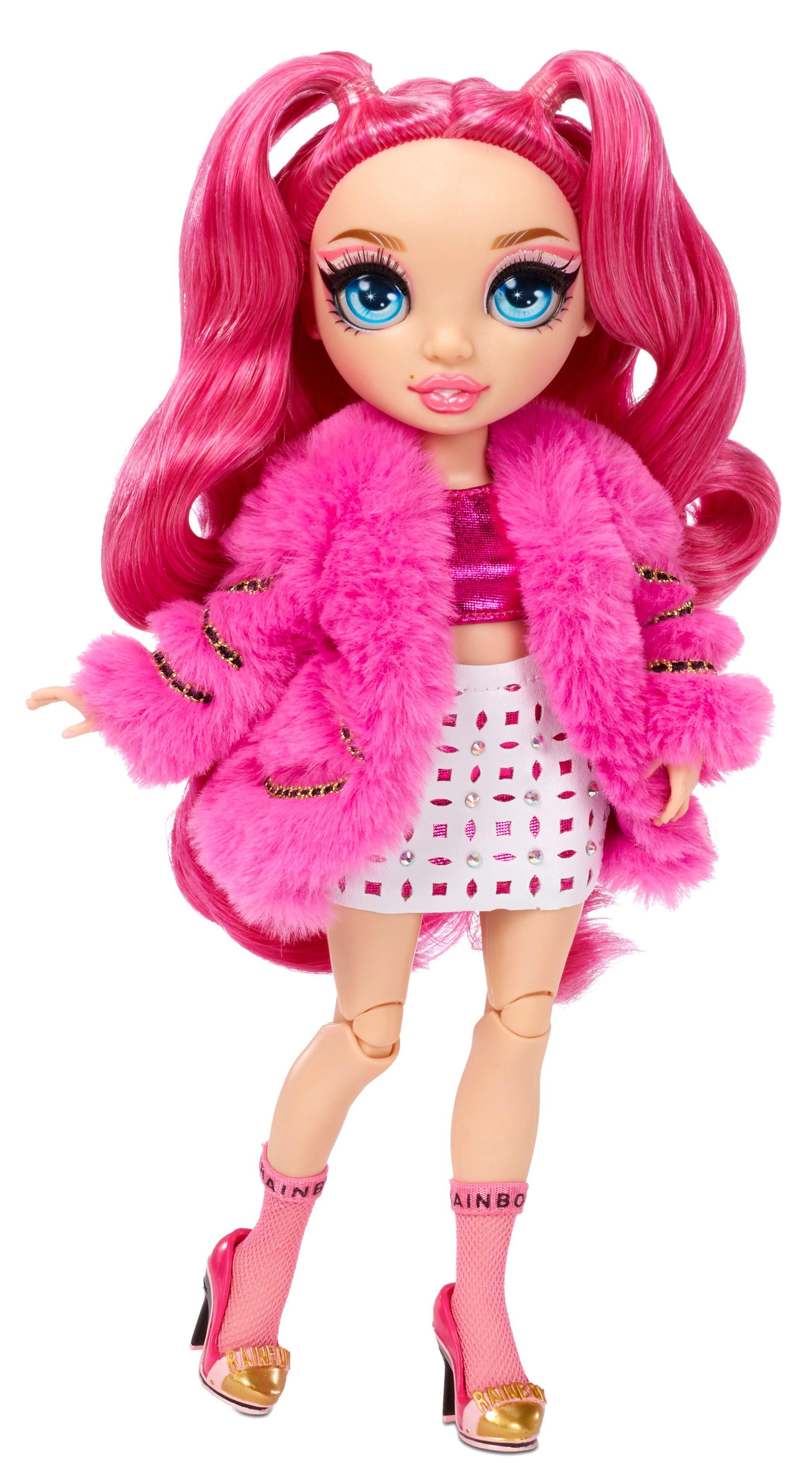 Rainbow High -Stella Monroe Muñeca En Rosa-2