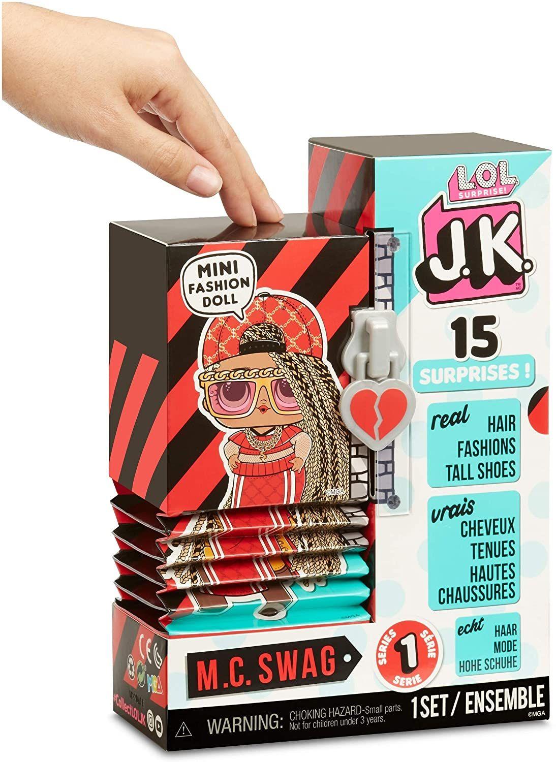Lol Surprise Jk Mini Muñeca Mc Swag 15 Sorpresas-2