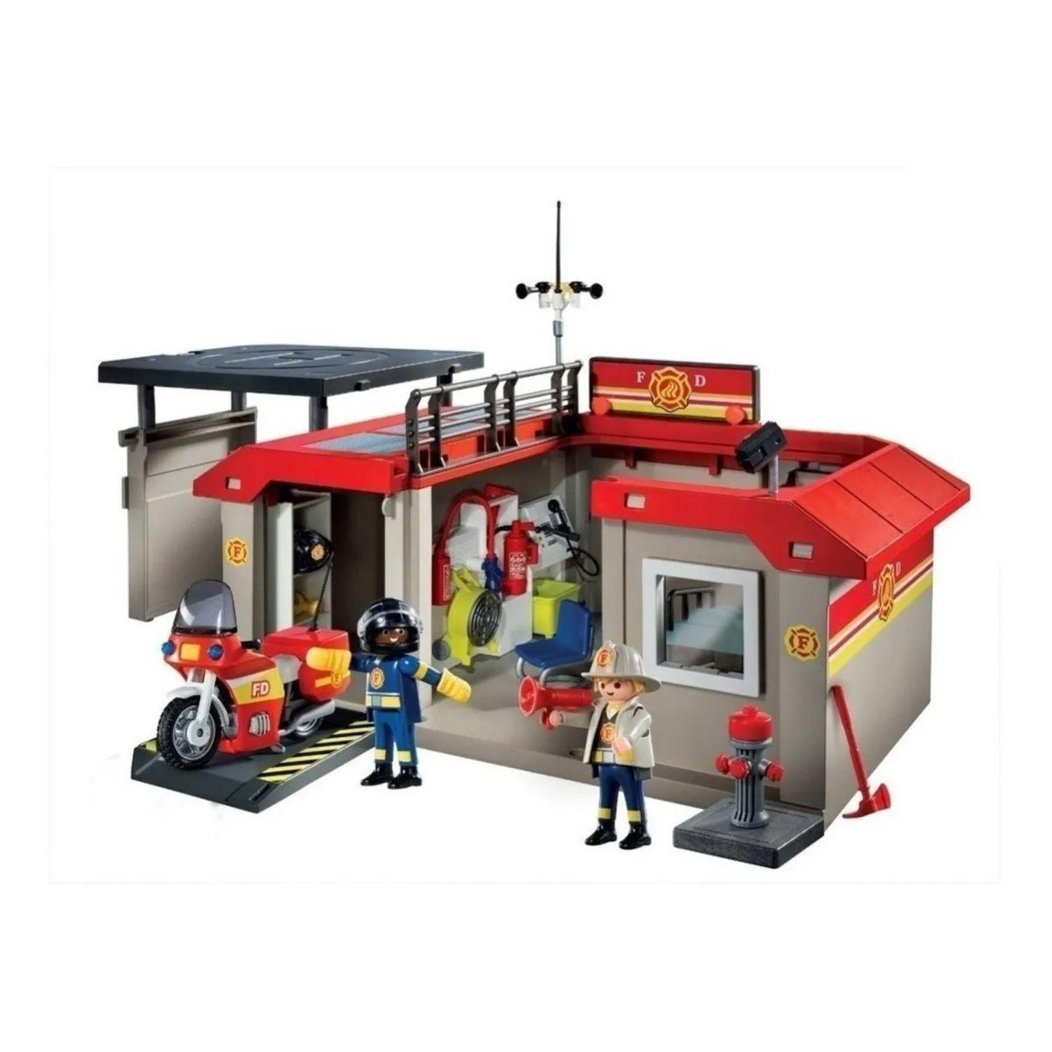 Playmobil Juego de estación de Bomberos 5663-1