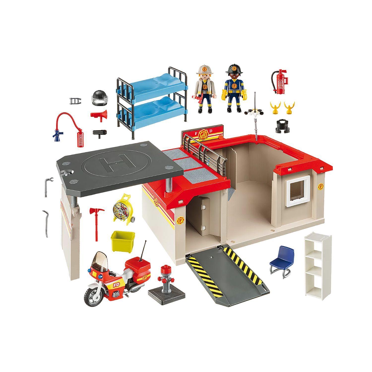 Playmobil Juego de estación de Bomberos 5663-2