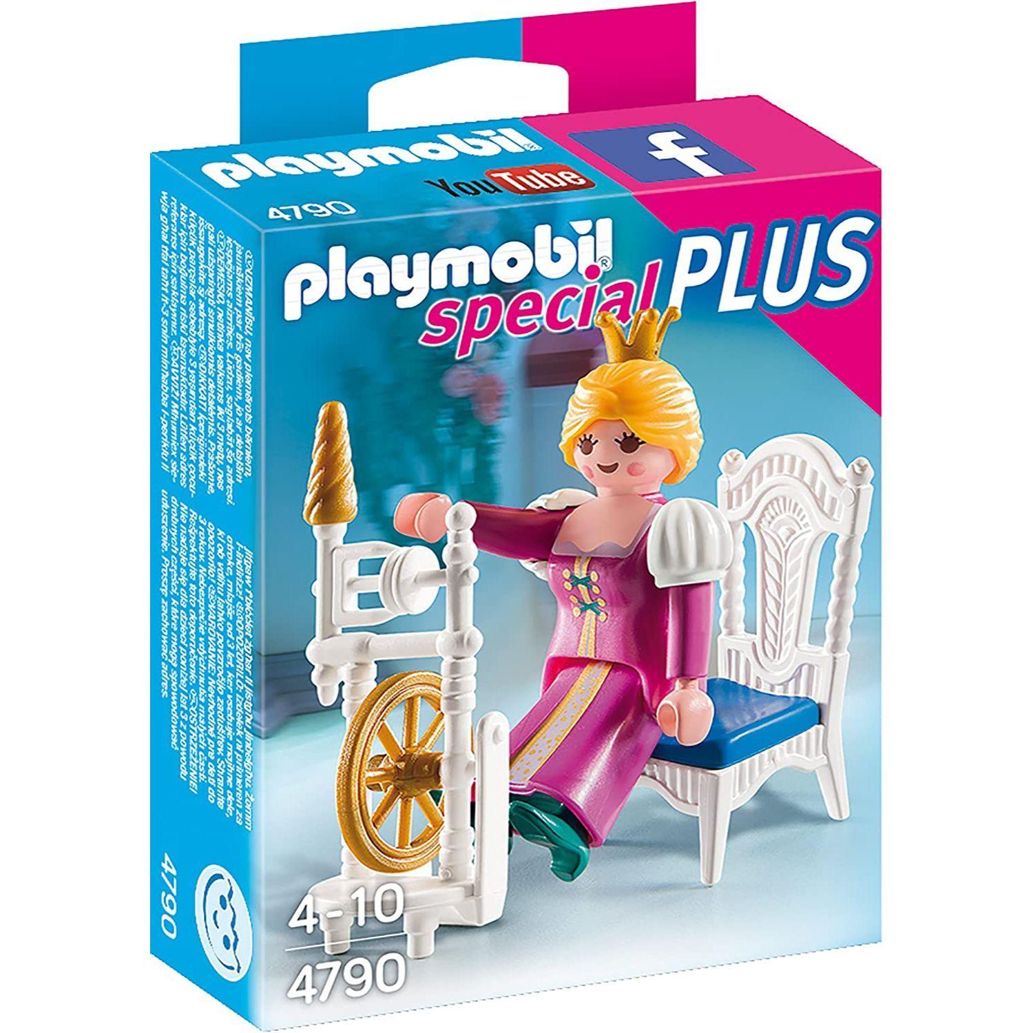 Playmobil Princesa Rueda De Hilar Y Silla 4790-0