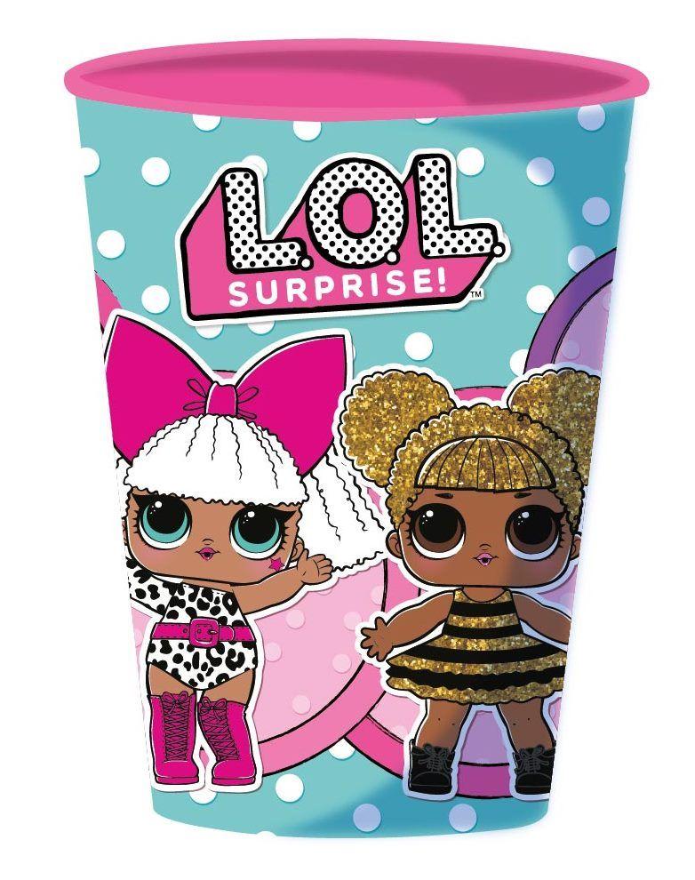 Lol Suprice Pack Cubiertos+ Vaso + Plato + Botella+ Lonchera-6