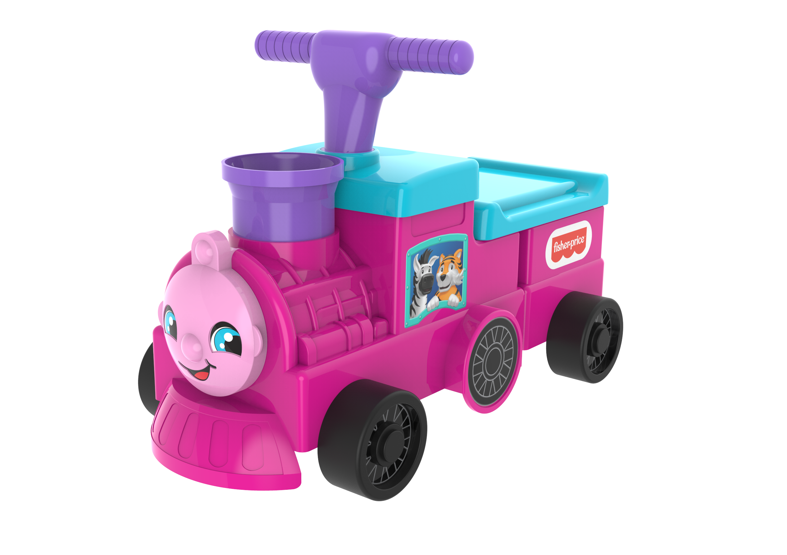 Correpasillos Paseo En Tren Tootin 'De Fisher-Price-2