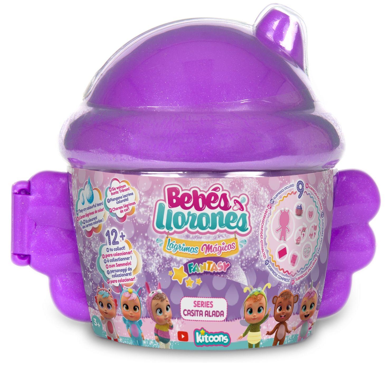 Casita Con Alas Bebes Llorones Morada Clara-0
