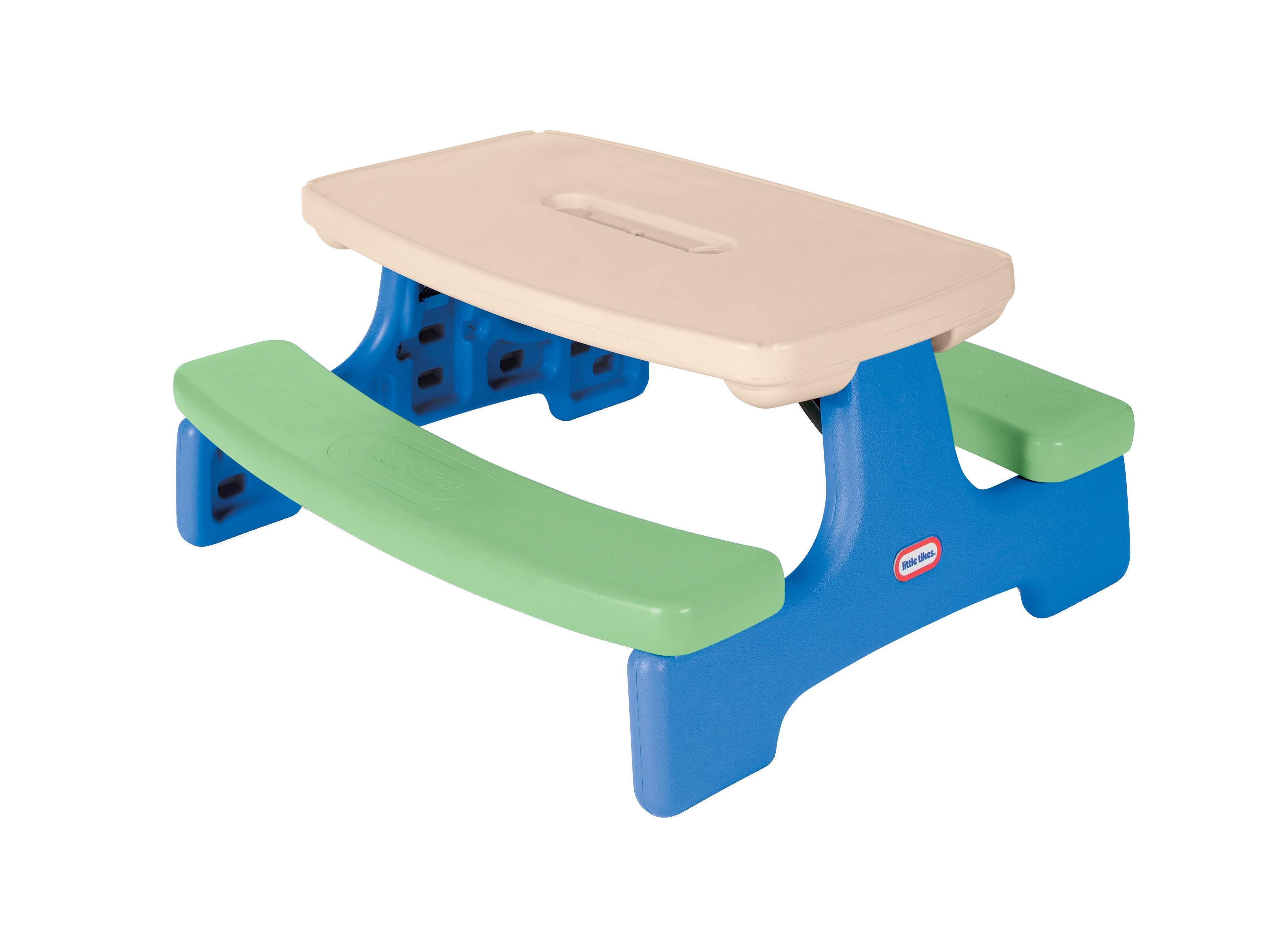 Mesa De Camping Little Tikes Con Quitasol-2