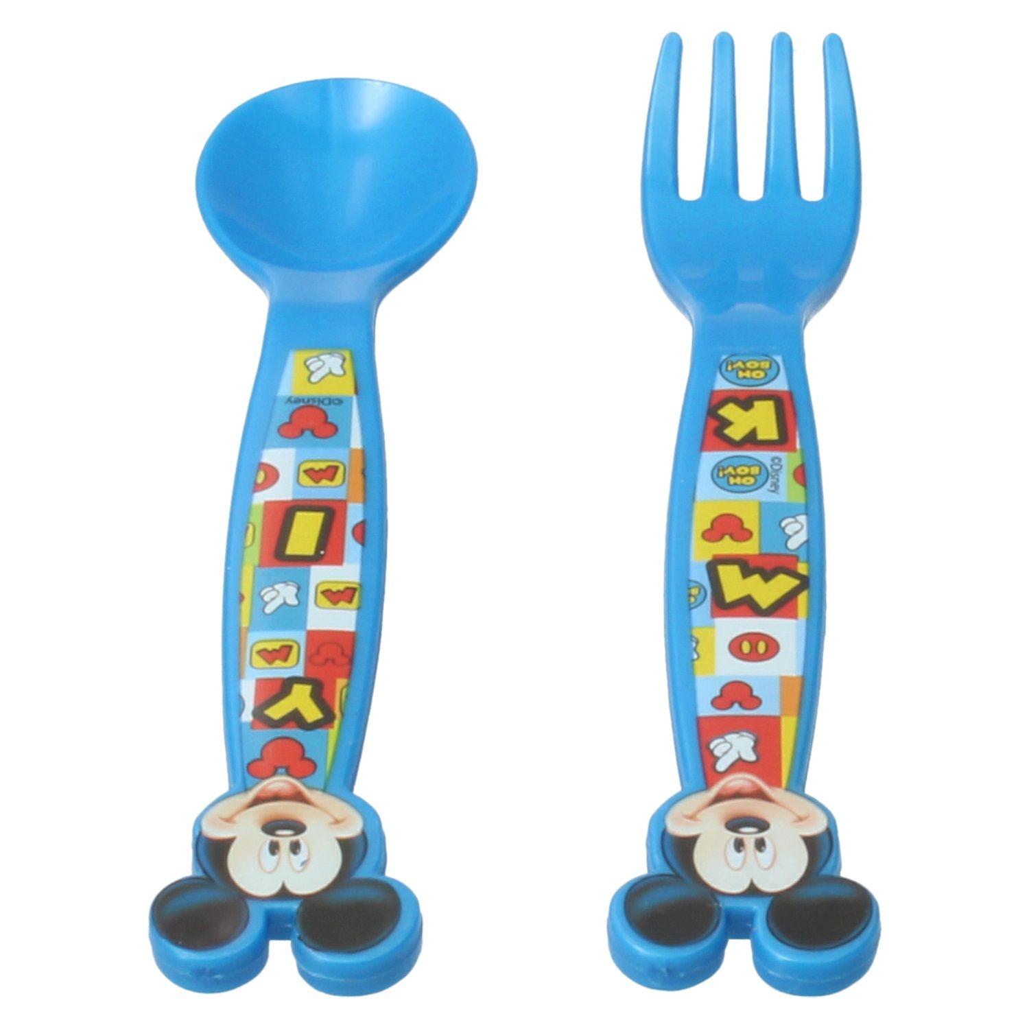Vaso + Set Cubiertos + Portasandwich Mickey-1
