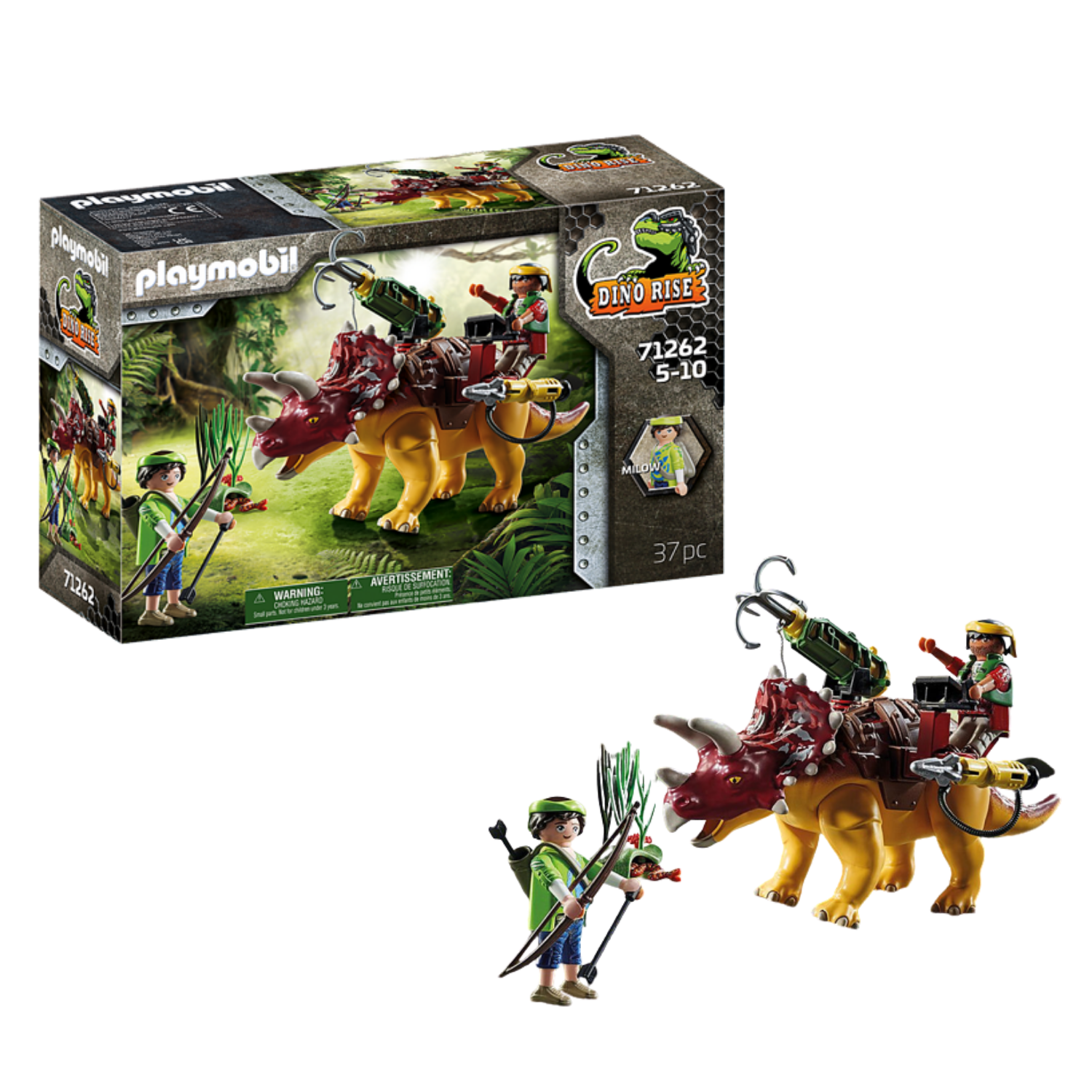Playmobil Triceratops 37 Piezas - 71262-0