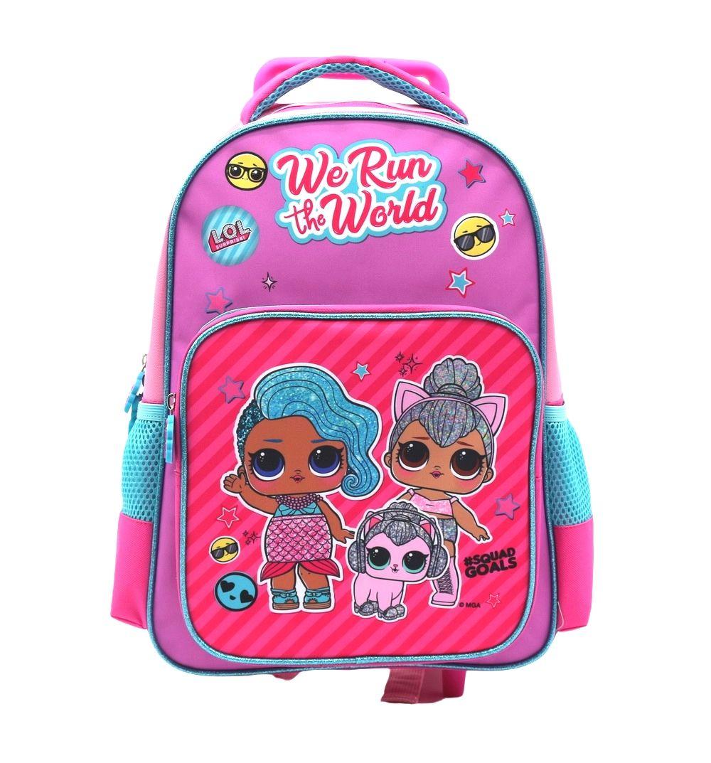 Set 3En1 Mochila 15" + Lonchera + Estuche Lol Surprise-1