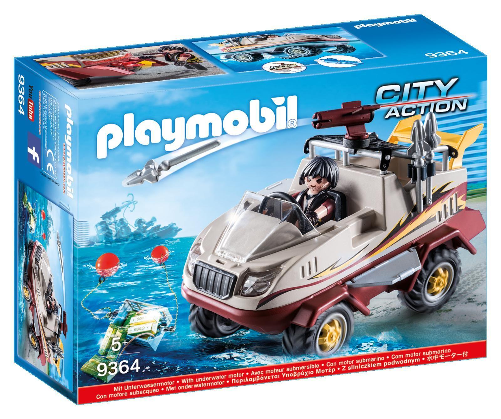 Playmobil Auto Vehiculo Anfibio 9364-0