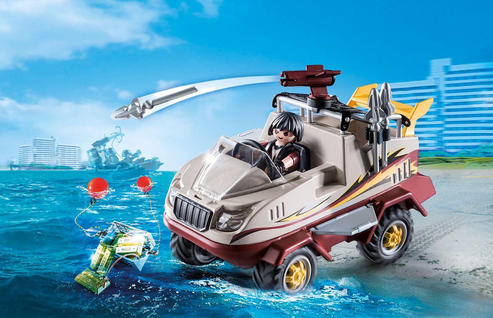 Playmobil Auto Vehiculo Anfibio 9364-1
