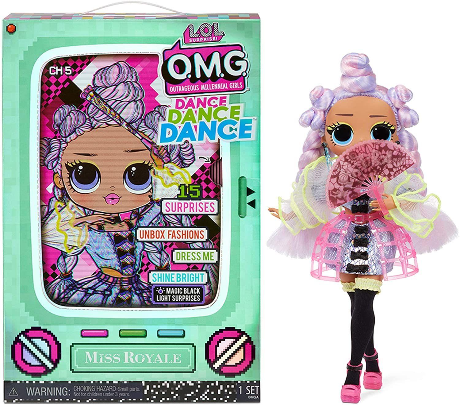 Lol Surprise Omg Dance Dance Dance Muñeca Miss Royale-0