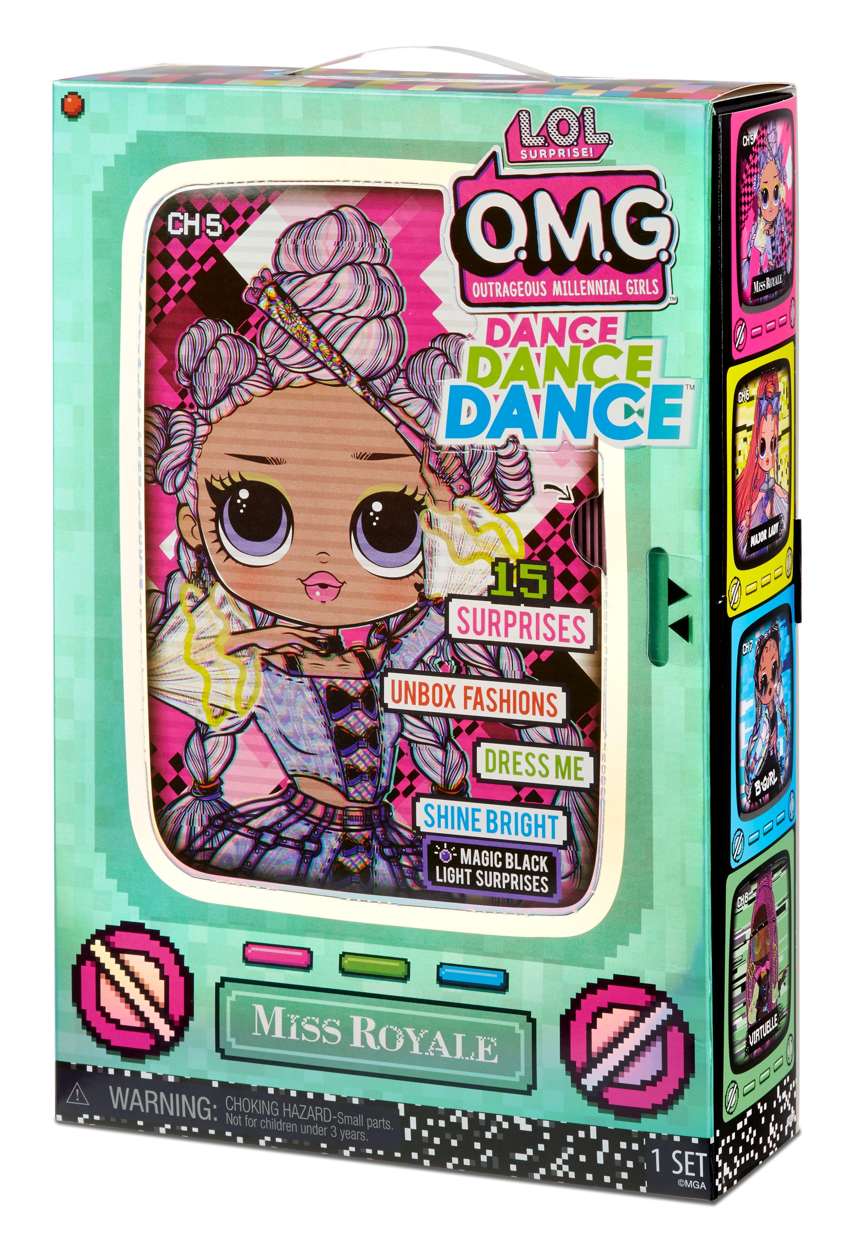 Lol Surprise Omg Dance Dance Dance Muñeca Miss Royale-3