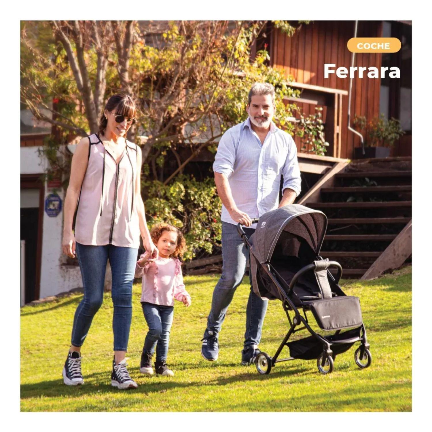 Coche Compacto Pikaboo Ferrara Plus Gris-7