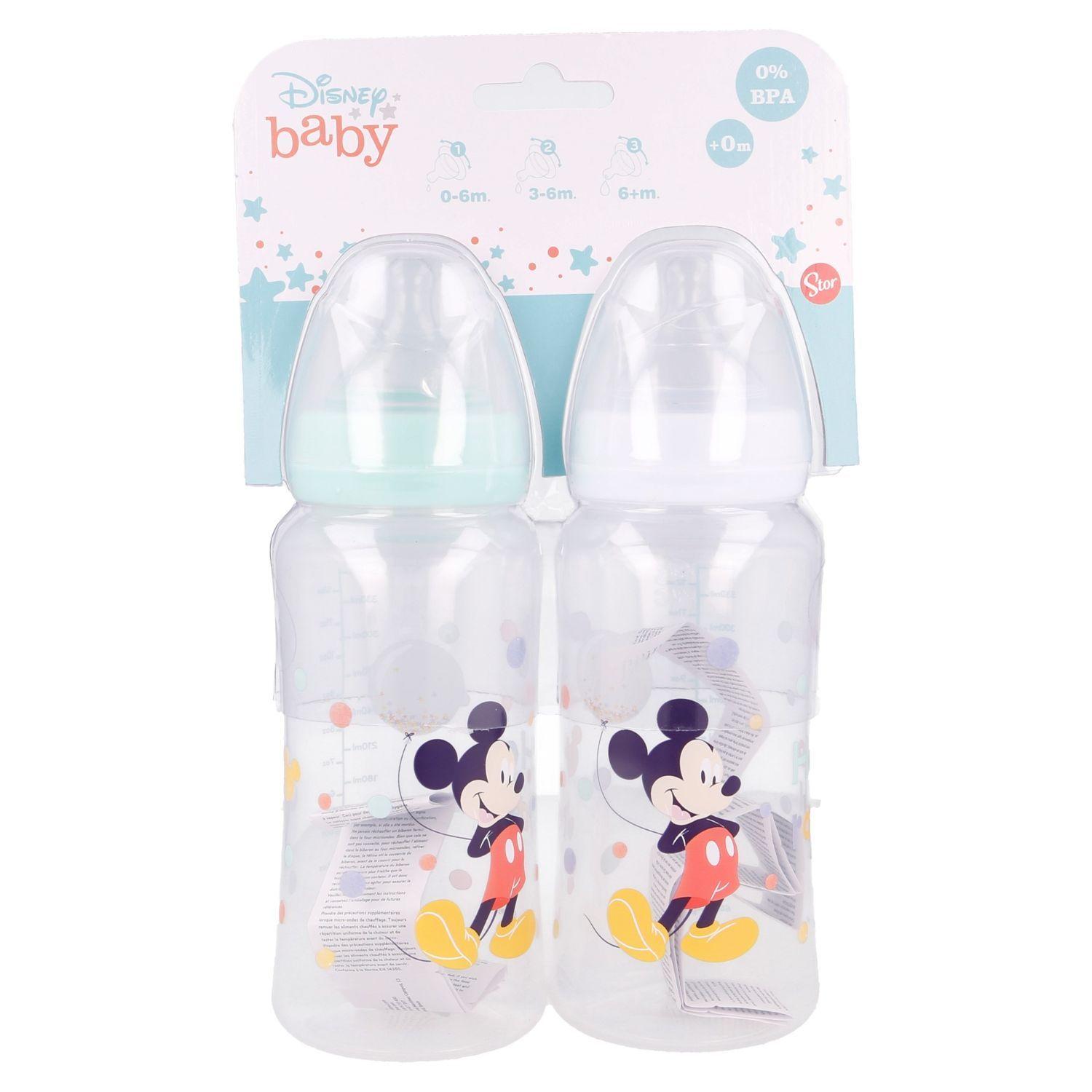 Set de 2 Mamaderas Disney Baby Mickey 350 Ml-3