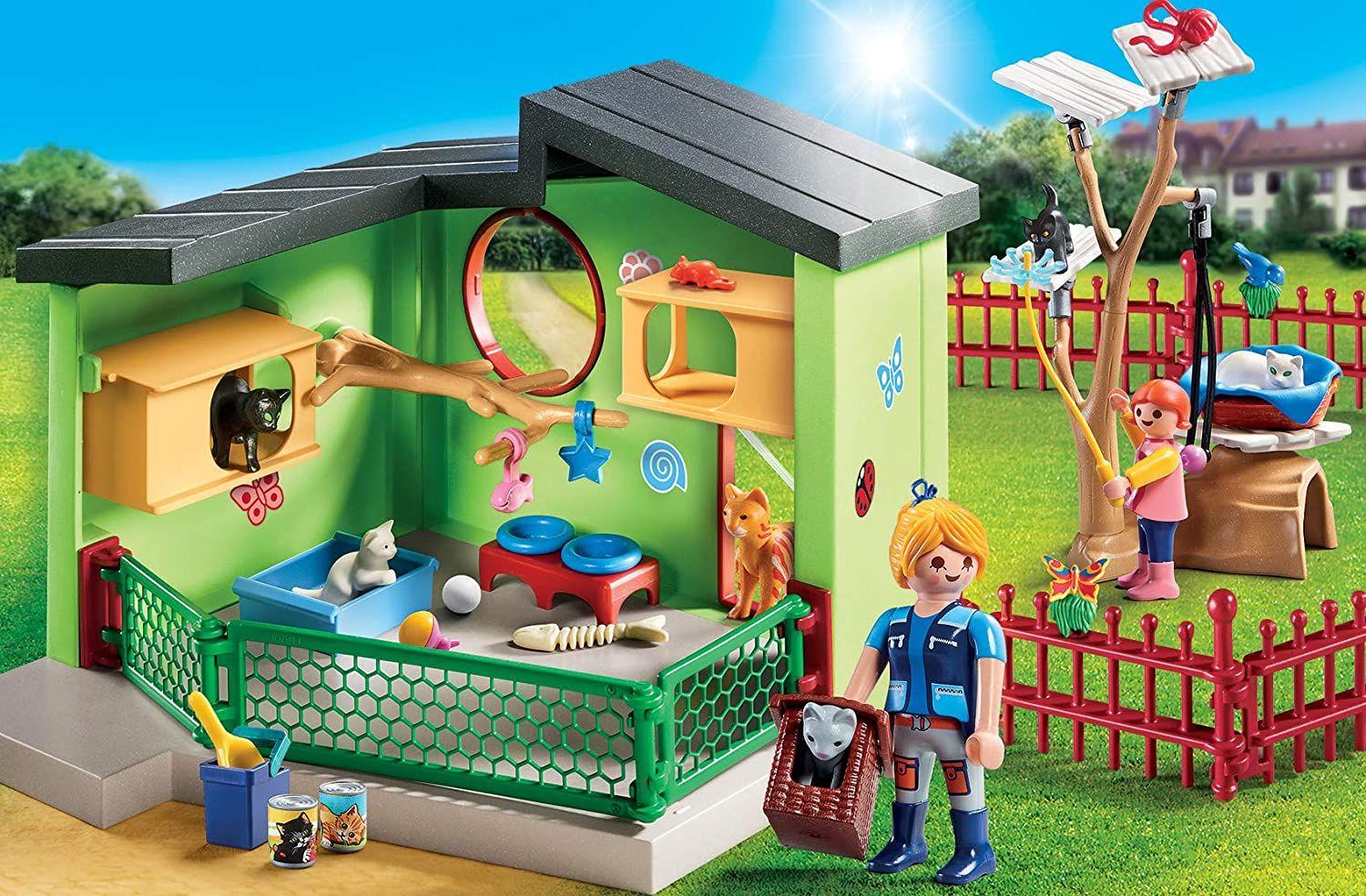 Playmobil Refugio Para Gatos 9276-4