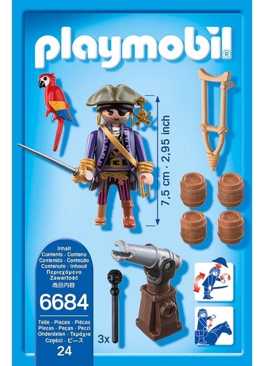 Playmobil Capitan Pirata 6684-2