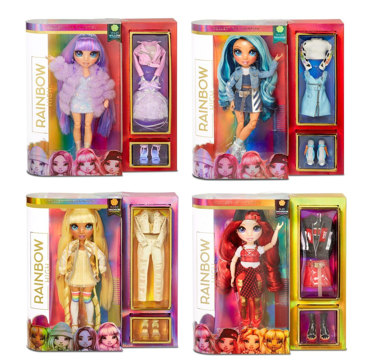 Pack Oferta Muñecas Rainbow High X 4-0