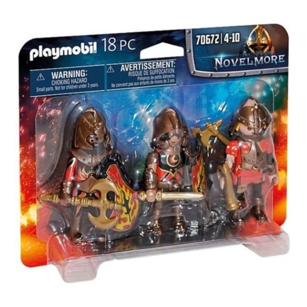 Playmobil Set de 3 Bandidos de Burnham 70672-0