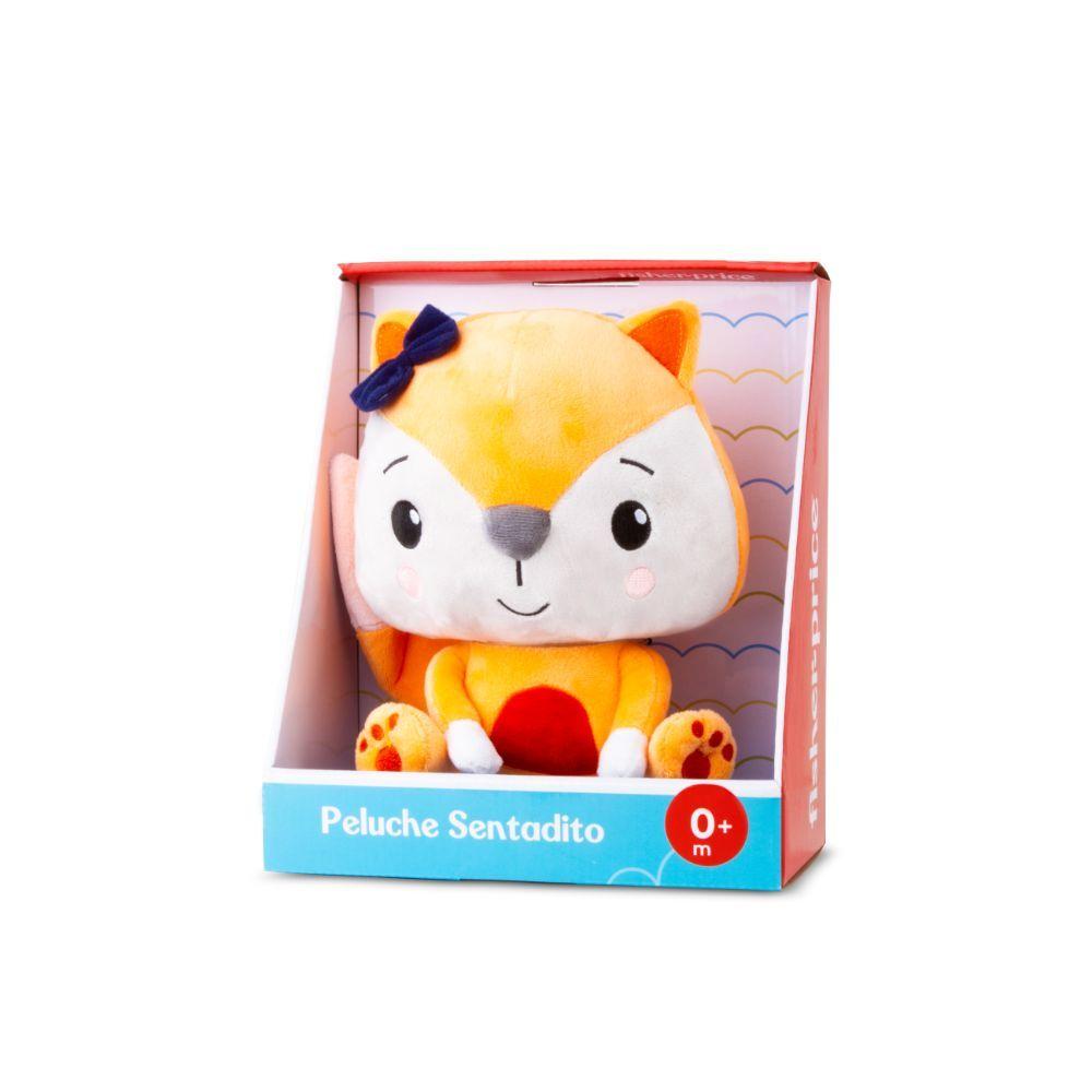Peluche Sentadito Foxy Fisher Price 20 Cms-1
