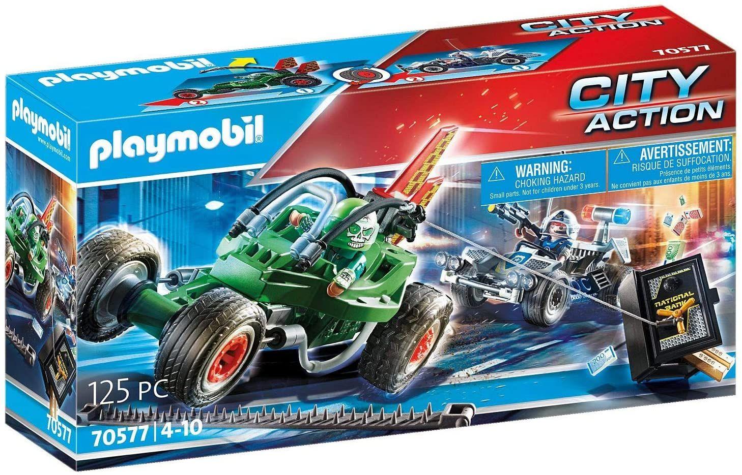 Playmobil Policía Go-Kart Escape 70577-0