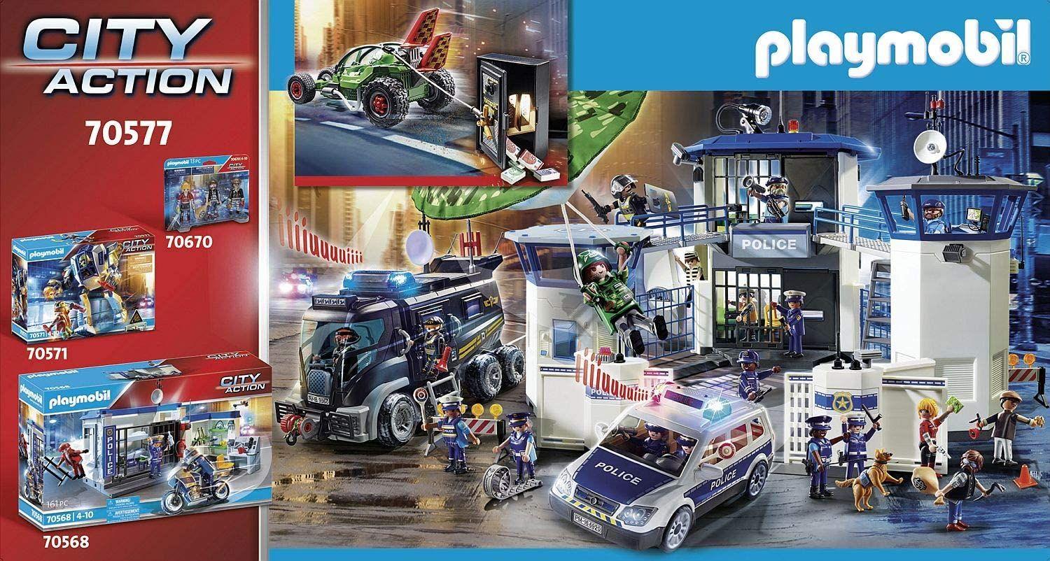 Playmobil Policía Go-Kart Escape 70577-2