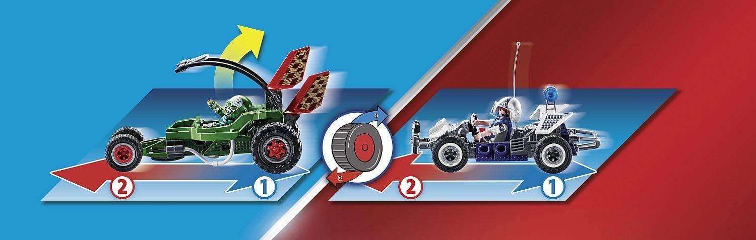 Playmobil Policía Go-Kart Escape 70577-3
