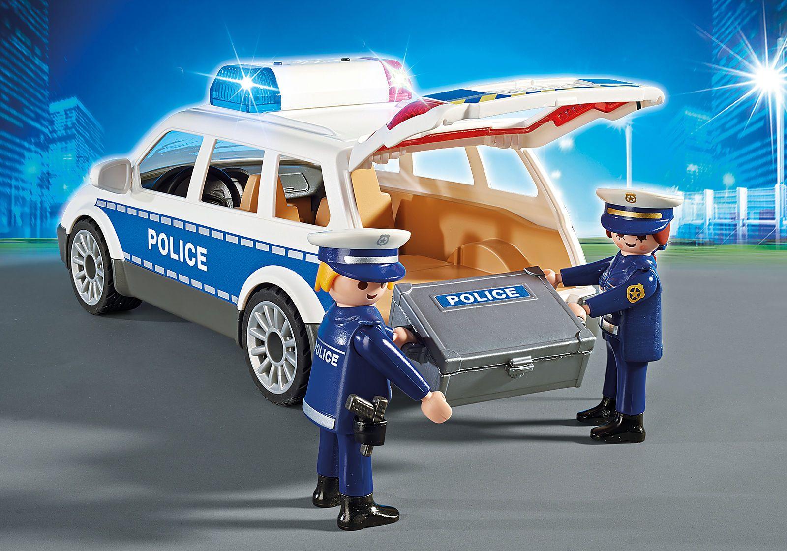 Playmobil  Auto Policia Con Luces Y Sonido 6920-3