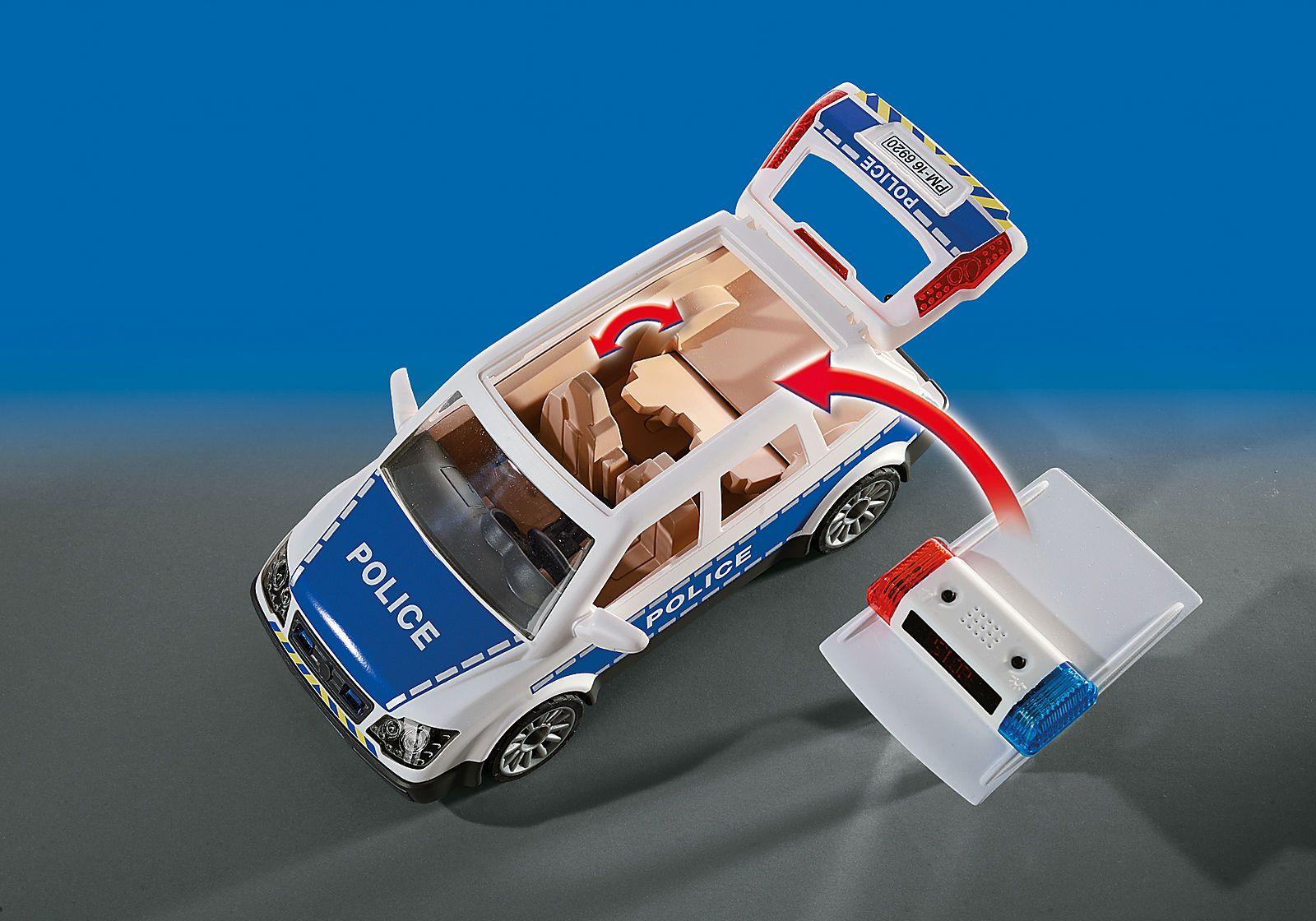 Playmobil  Auto Policia Con Luces Y Sonido 6920-5
