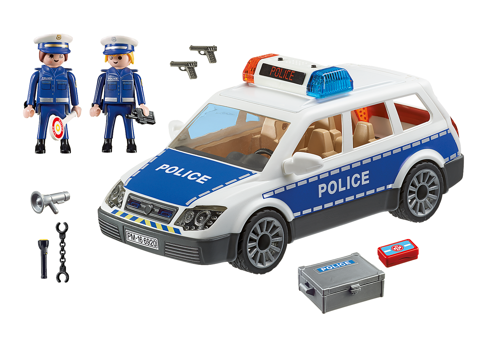 Playmobil Patrulla Con Luces Y Sonido 6920-2