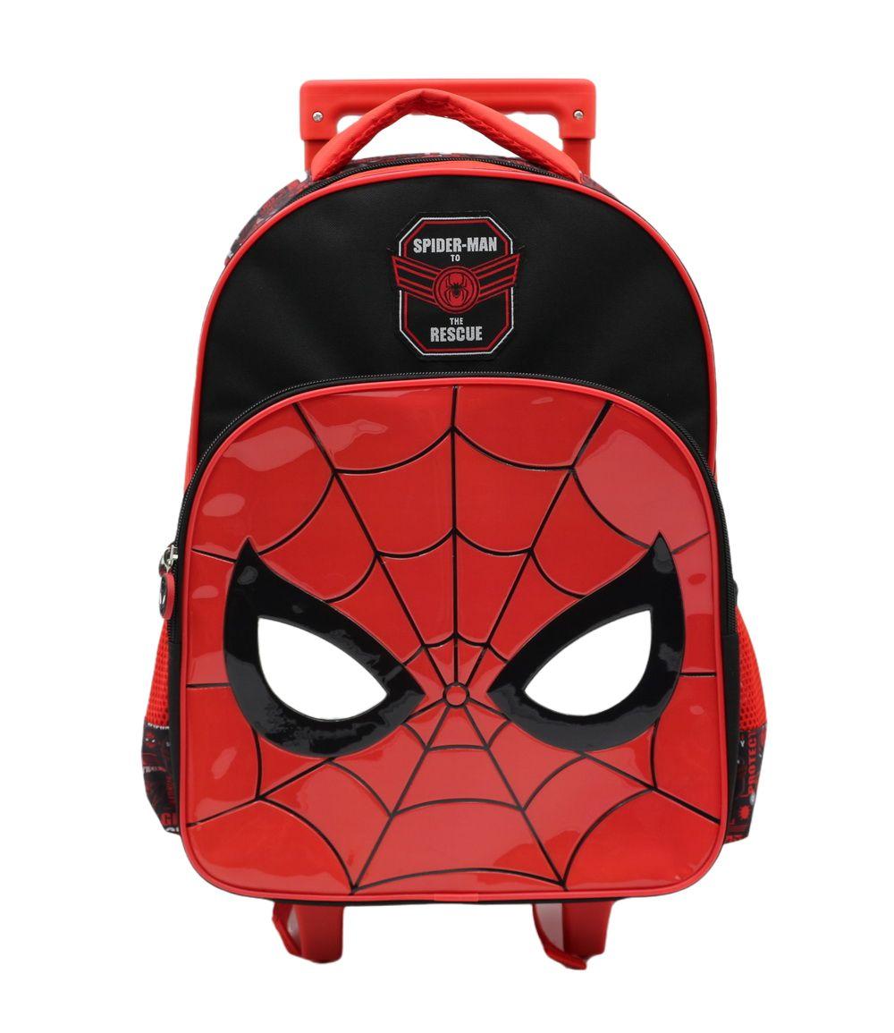 Mochila Con Ruedas Grande Spiderman-0