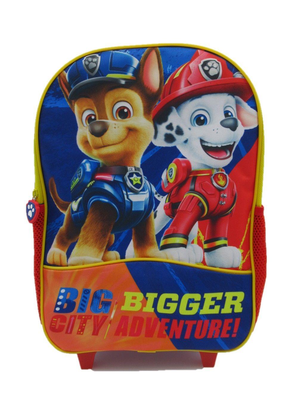 Mochila con ruedas paw patrol Azul-0