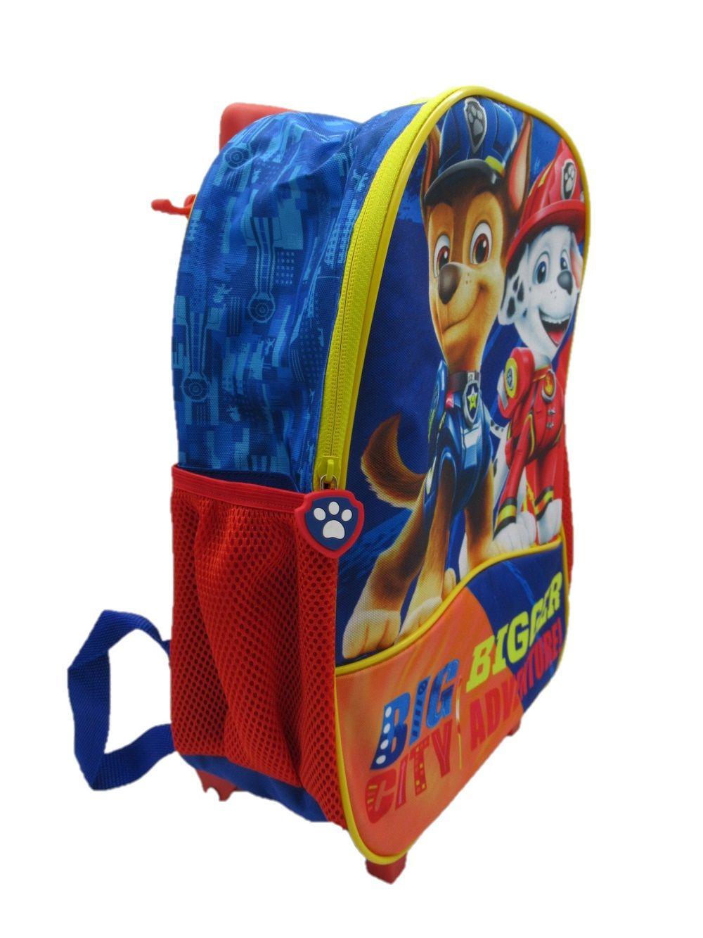 Mochila con ruedas paw patrol Azul-1