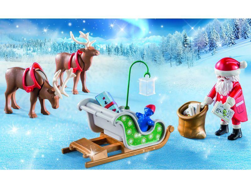 Playmobil Trineo De Papá Noel Con Reno 9496-4