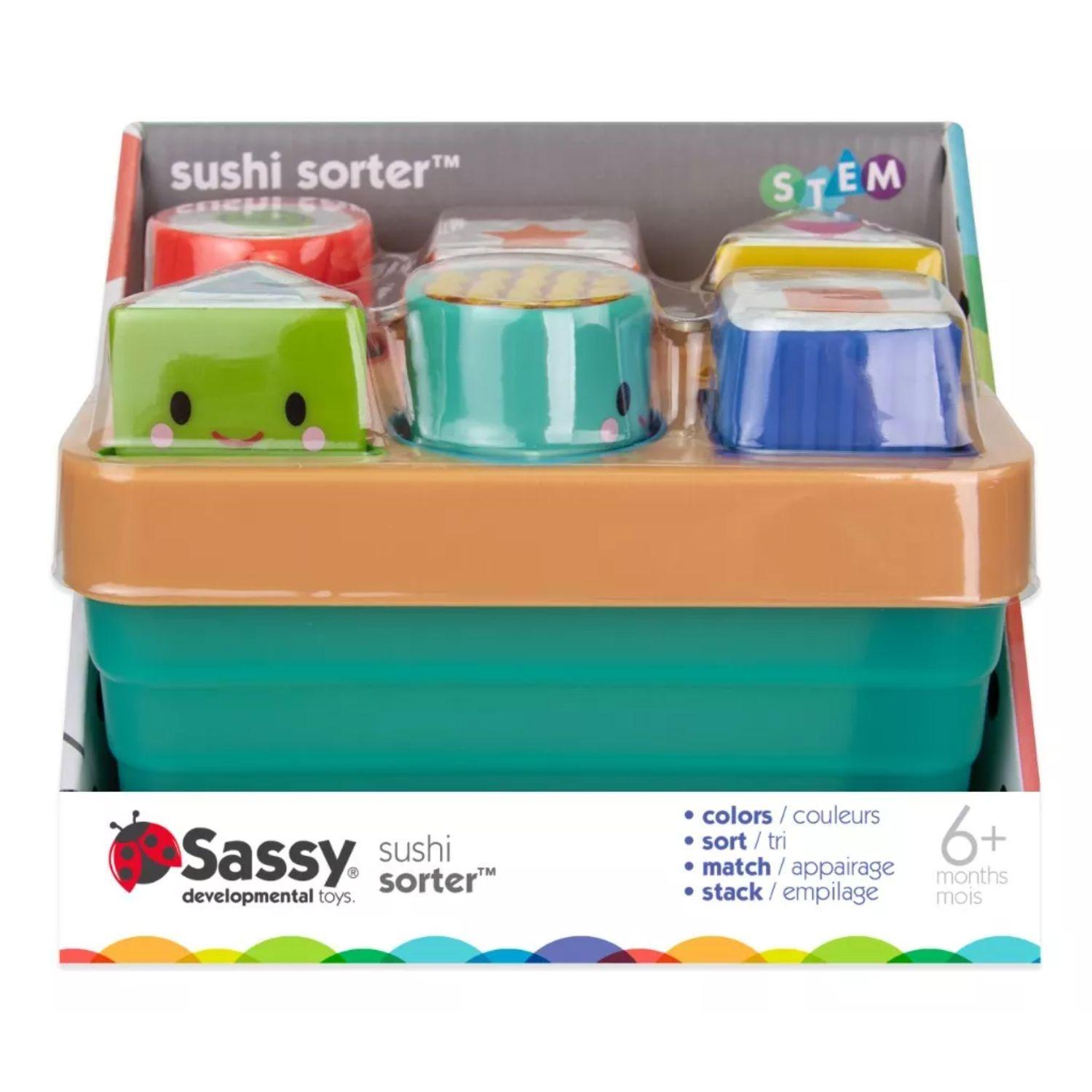 Juguete Stem Clasificador De Sushi Sassy-6