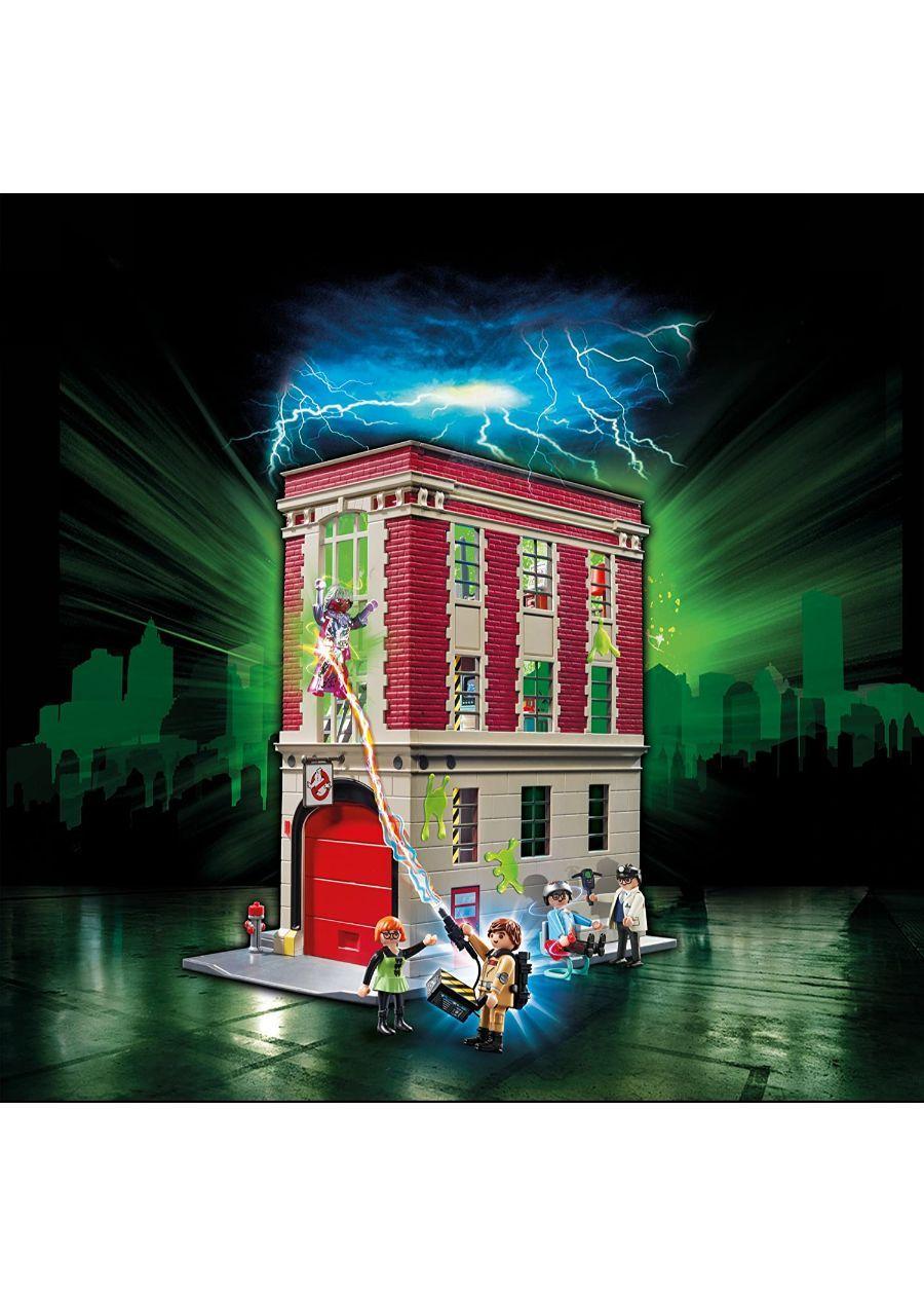 Playmobil Cuartel Parque De Bomberos Ghostbusters 9219-2
