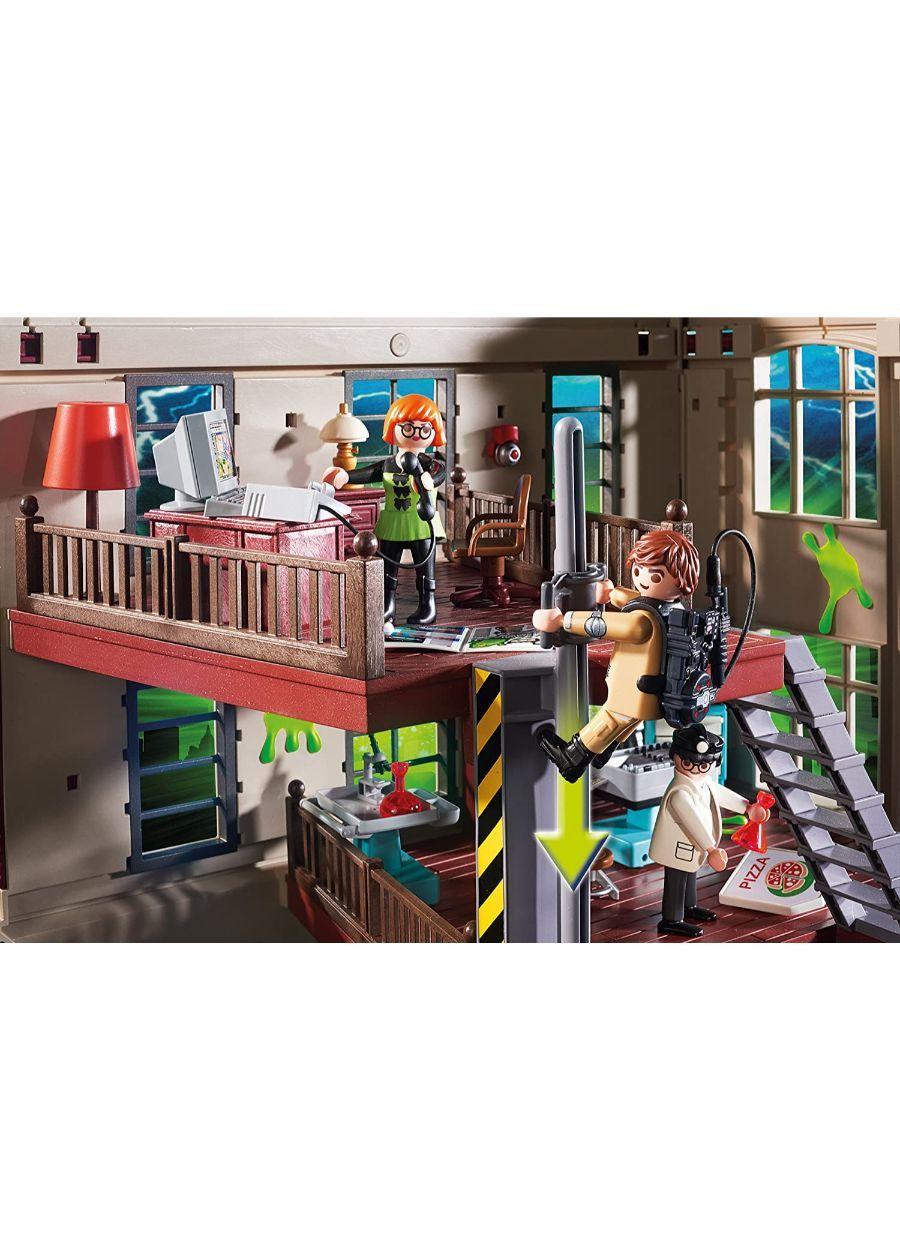 Playmobil Cuartel Parque De Bomberos Ghostbusters 9219-5