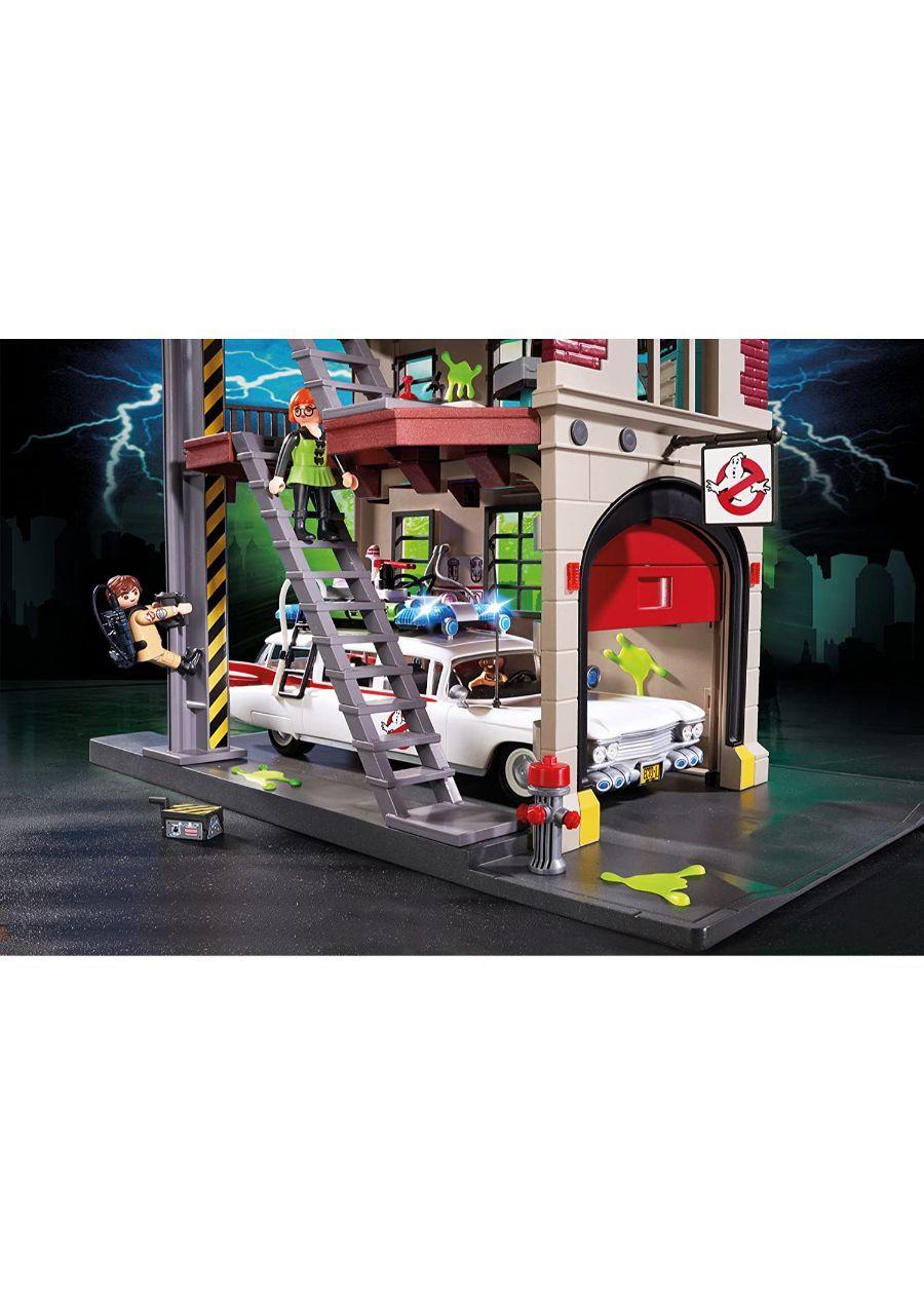 Playmobil Cuartel Parque De Bomberos Ghostbusters 9219-6
