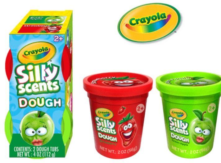 Pack De 2 Masas Crayola Silly Scents 2 Colores -0