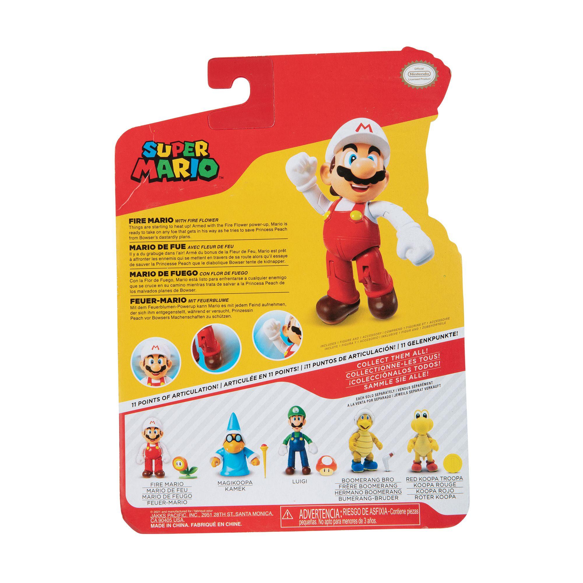 Figura de Mario de Fuego Super Mario-3