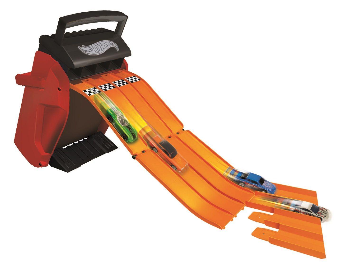 Caja Porta Y Lanza Autitos Hot Wheels-2