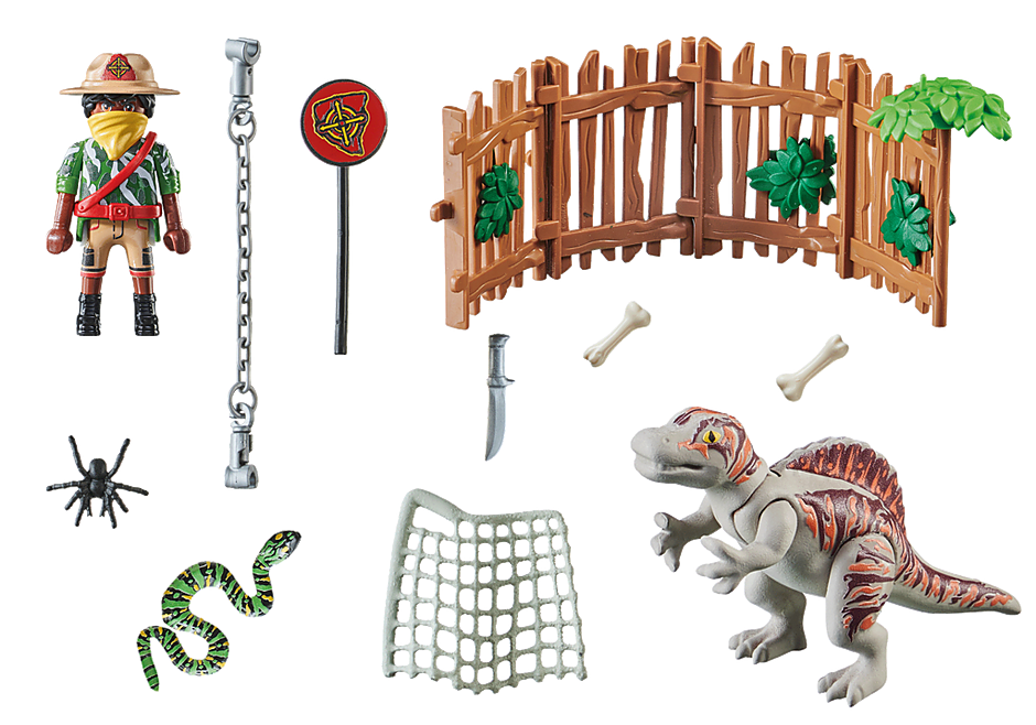 Playmobil Spinosaurus Bebé 28 Piezas - 71265-1
