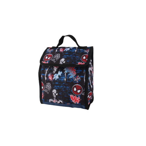Set Mochila Ruedas+ Lonchera + Estuche + Botella Spiderman-7