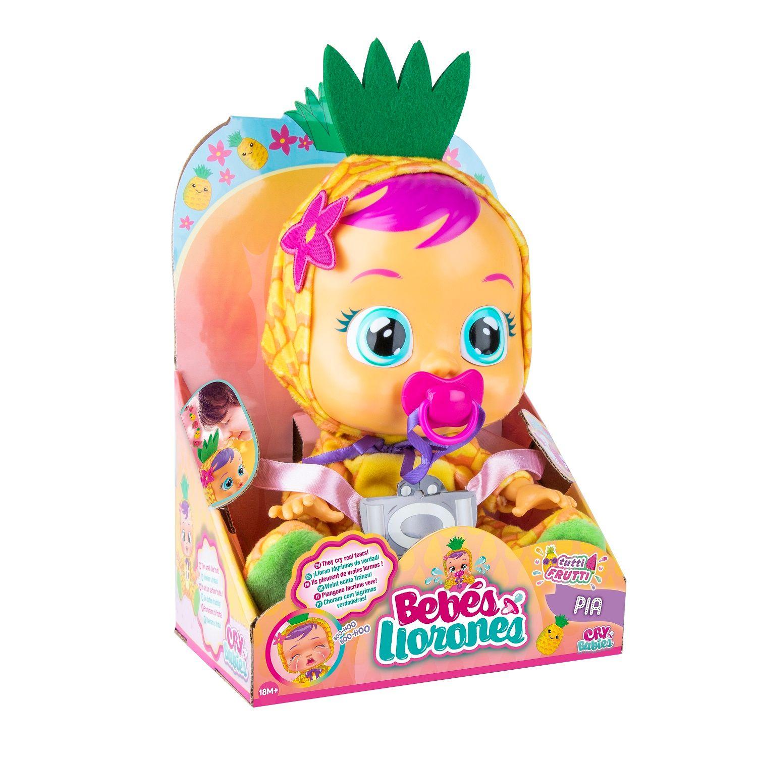 Muñeca Bebes Llorones Frutas Pia-5
