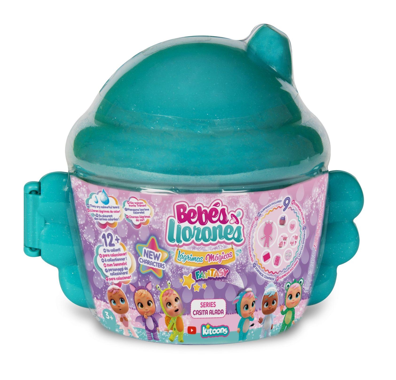 Casita Con Alas Bebes Llorones Verde Fantasy Cry Babies-0