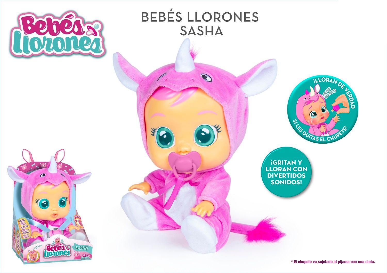 Muñeca Bebes Llorones Sasha-2